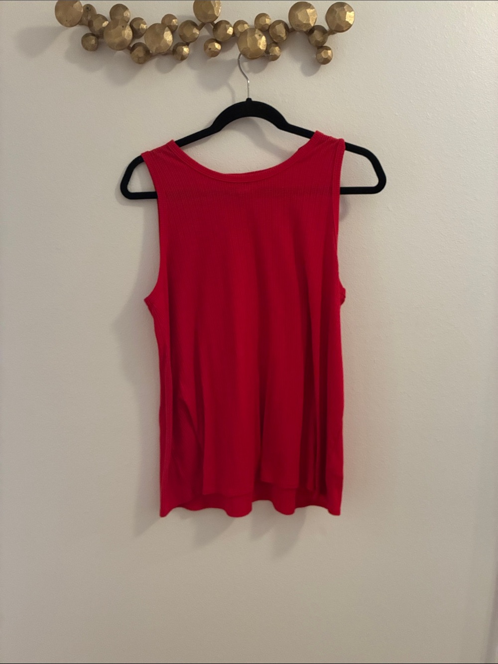 Red Women's Sleeveless Tank Top - Brand: